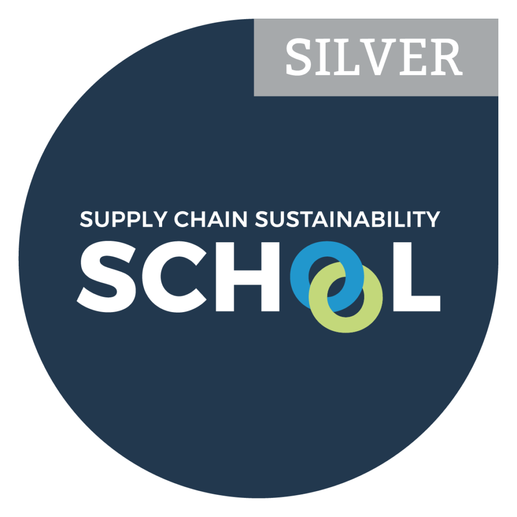 Sustainability accreditation or partner logo